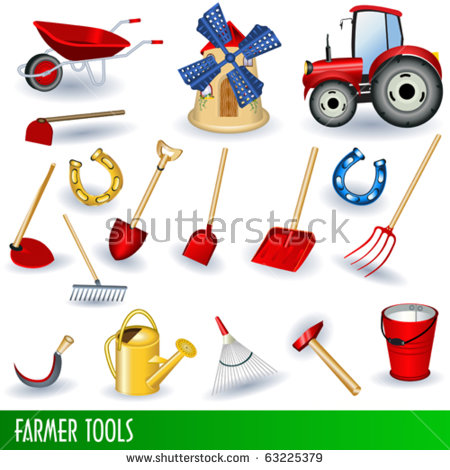 Tools station . Agriculture clipart farmer indian