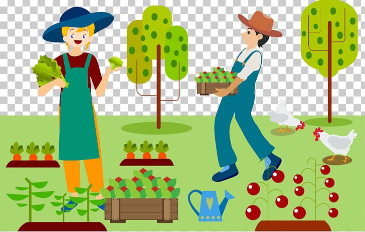 Agriculture clipart organic farming. Farmer drawing png 