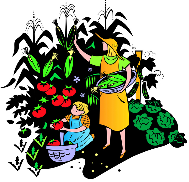 Agriculture clipart school garden. Vegetable panda free images