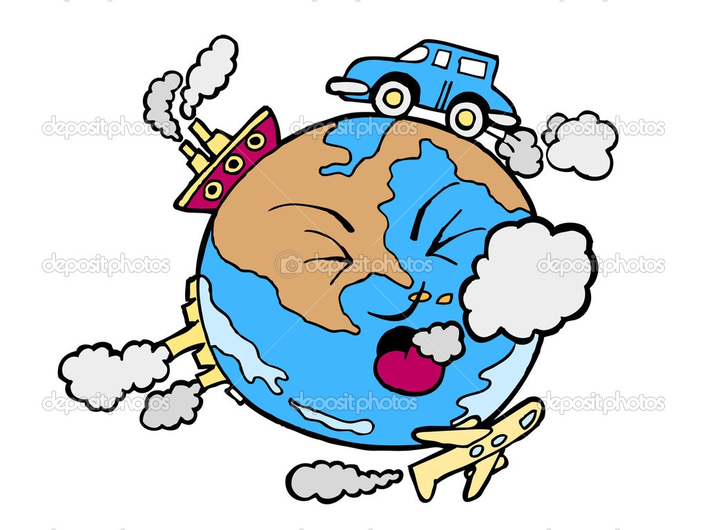 Earth clipart pollution. Poster on air station