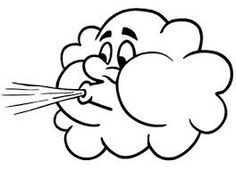 air clipart blowing wind