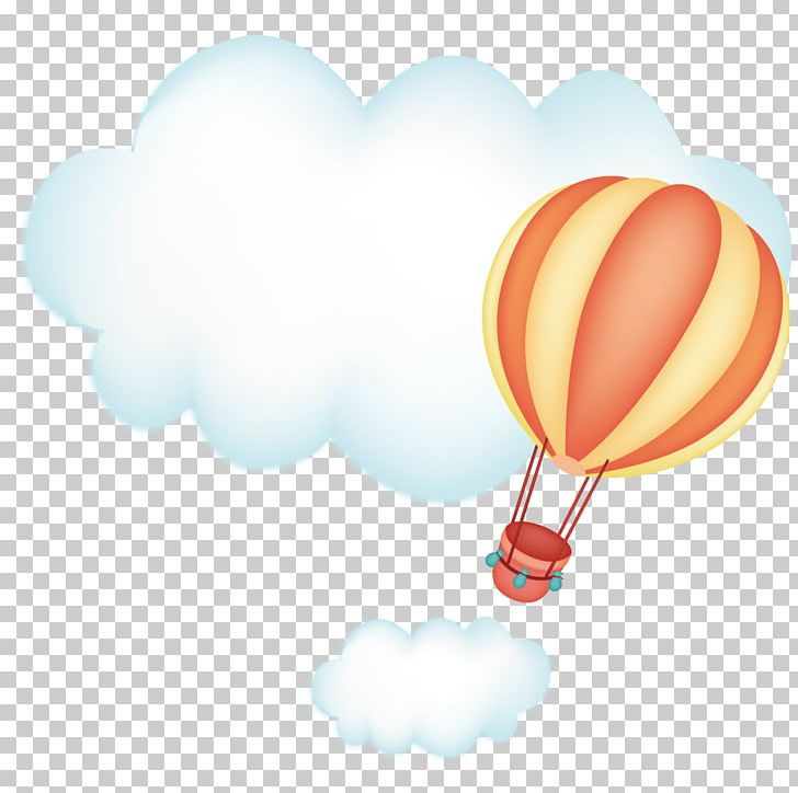 clouds clipart balloon
