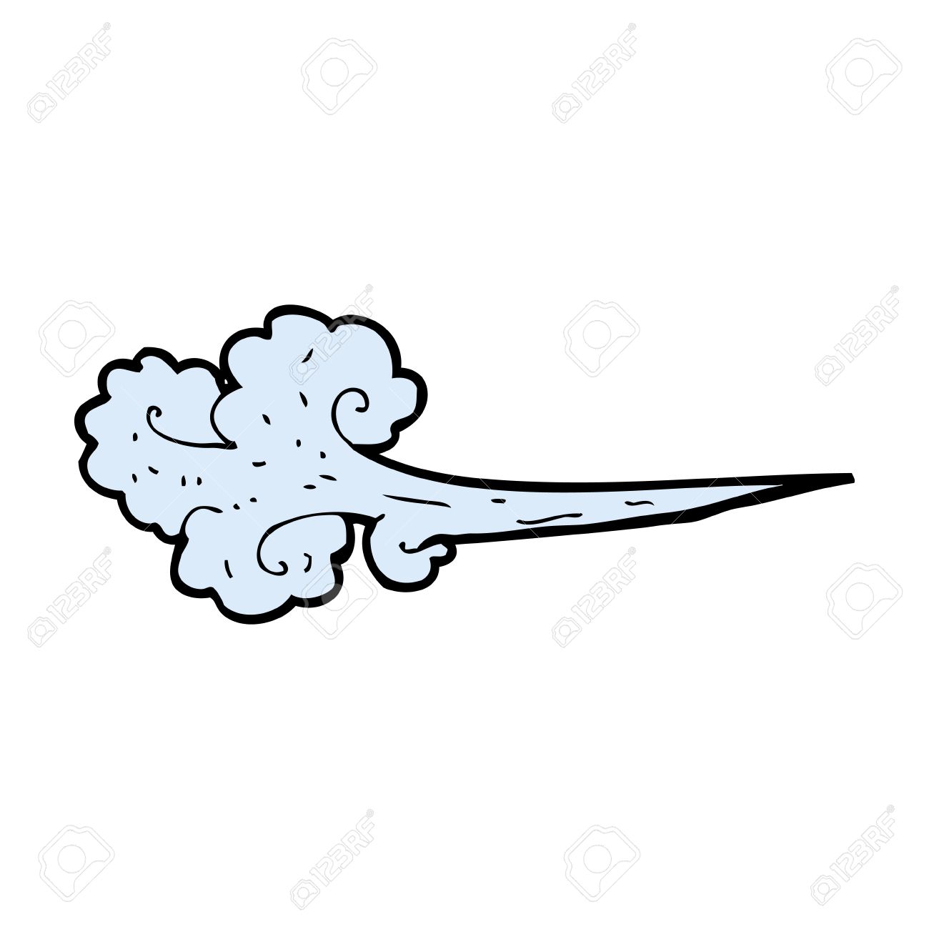 Cartoon hdq cover for. Air clipart gust wind