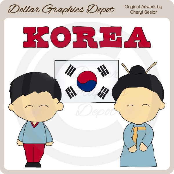 Air clipart kid. Korean kids clip art
