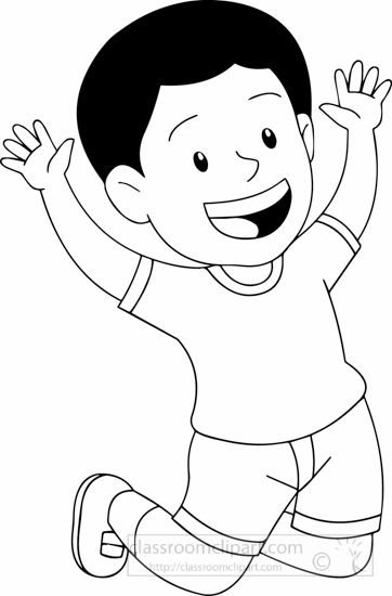Air clipart kid. Children black white boy