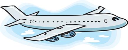 Plane . Airplane clipart animated