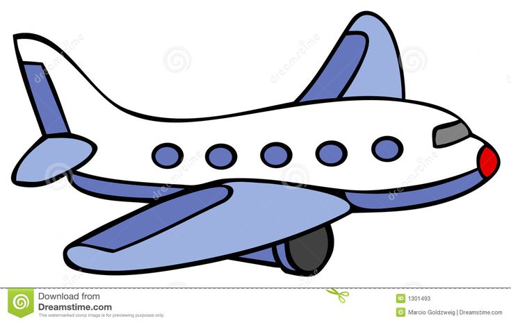 airplane clipart cartoon