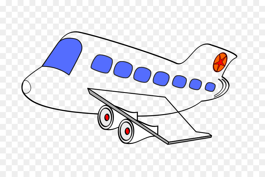 clipart airplane transparent background