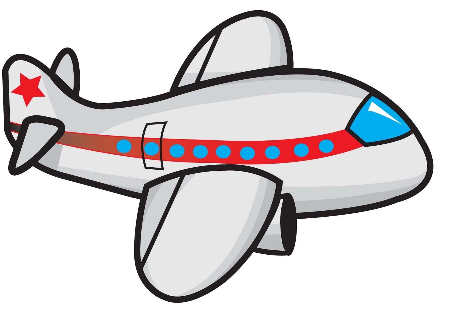clipart airplane cartoon