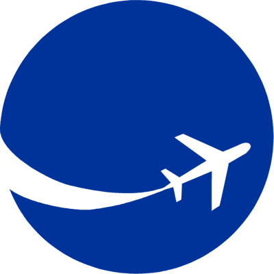 clipart airplane circle