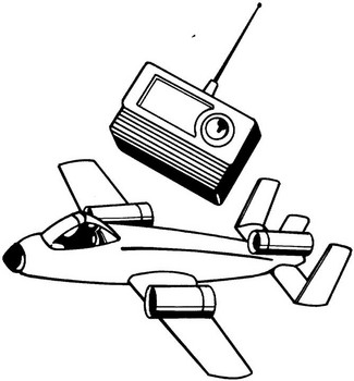 airplane clipart model