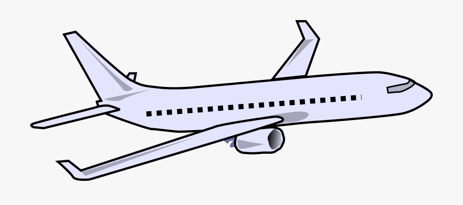 Clip passenger plane art. Clipart airplane airliner