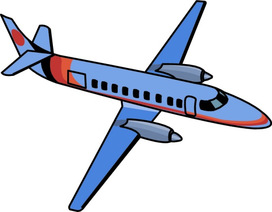 airplane clipart passenger plane