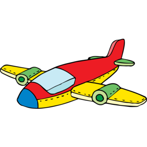 airplane clipart toy