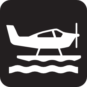 airplane clipart water