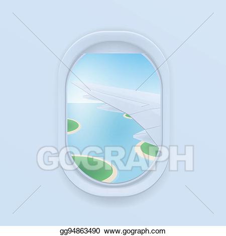 airplane clipart window