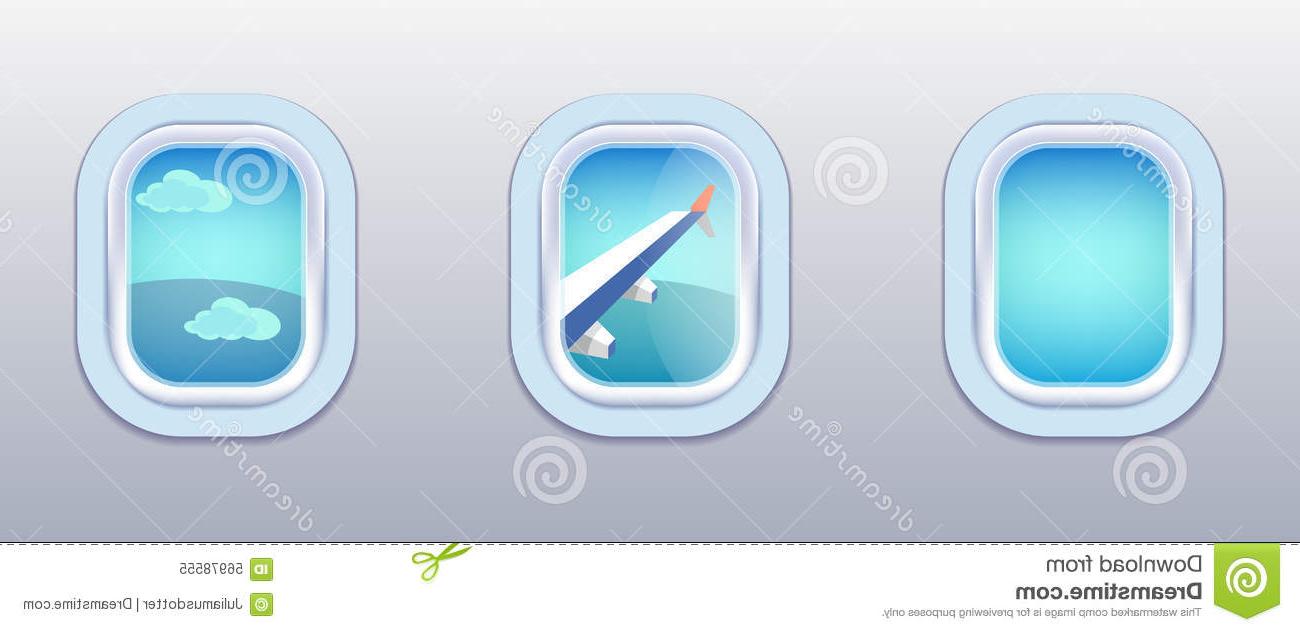 clipart airplane window