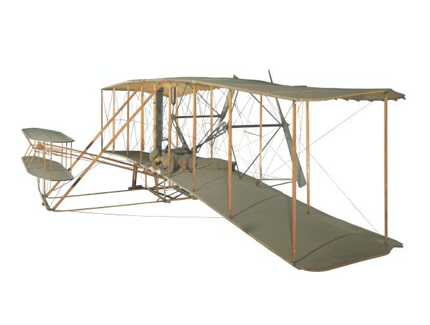 The flyer in focus. Airplane clipart wright brothers
