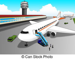 Station . Airport clipart airport building
