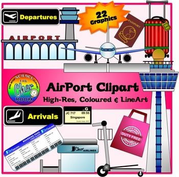 airport clipart airport counter