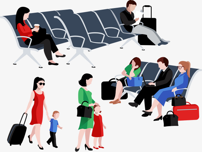 Airport clipart airport passenger. Stock vector lounges material