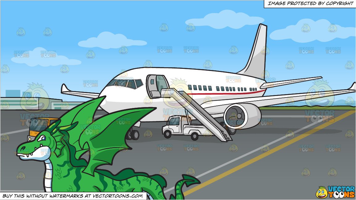 airport clipart background