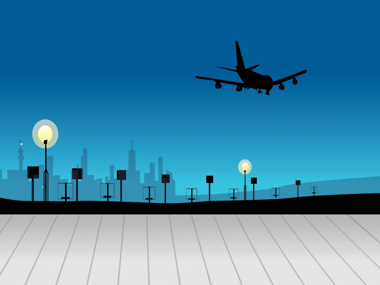 airport clipart background