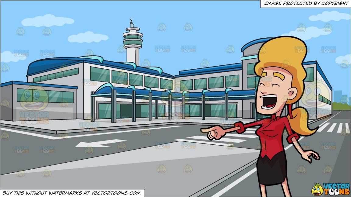 airport clipart cartoon