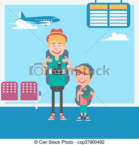 airport clipart couple