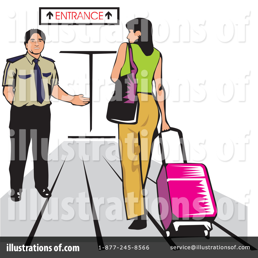 airport clipart illustration