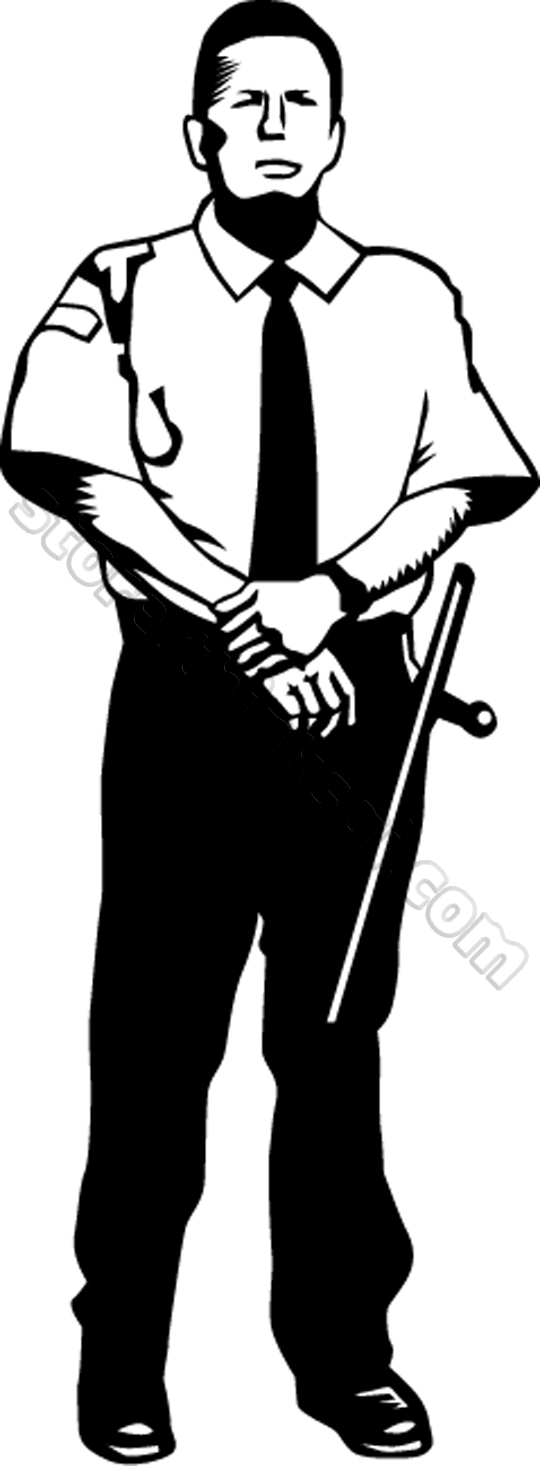 Airport clipart security guard.  collection of black