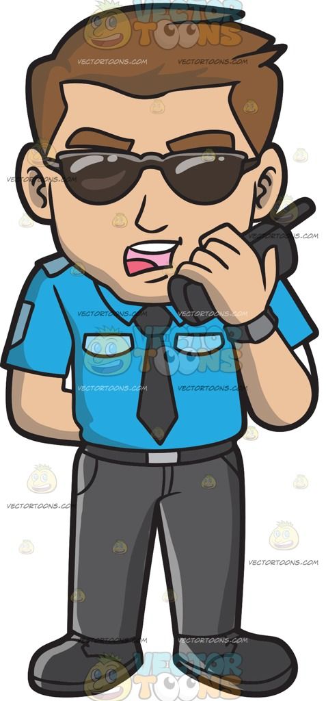 airport clipart security guard