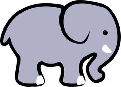 Elephant bigal bama drawing. Alabama clipart cute