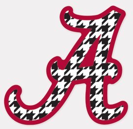 Alabama clipart decal. Amazon com crimson tide