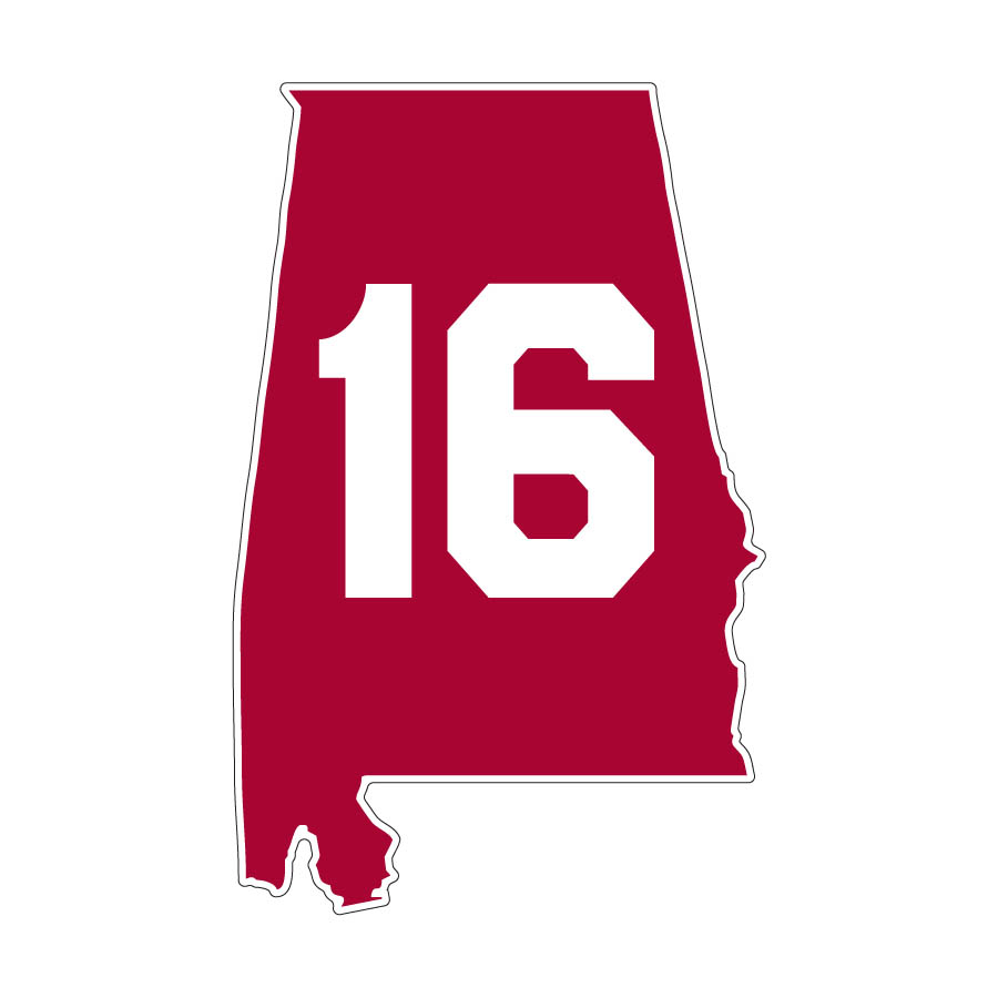 Crimson tide state at. Alabama clipart decal