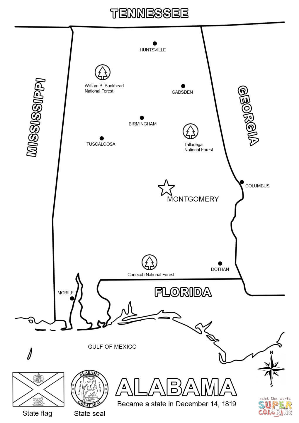 Alabama Clipart Printable Alabama Printable Transparent FREE For