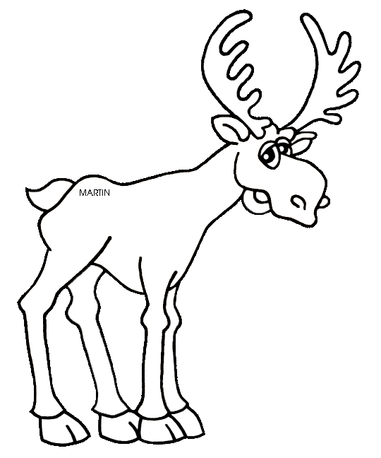 White clipart moose. United states clip art