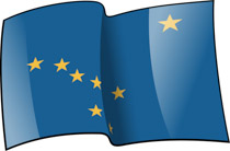 alaska clipart flag