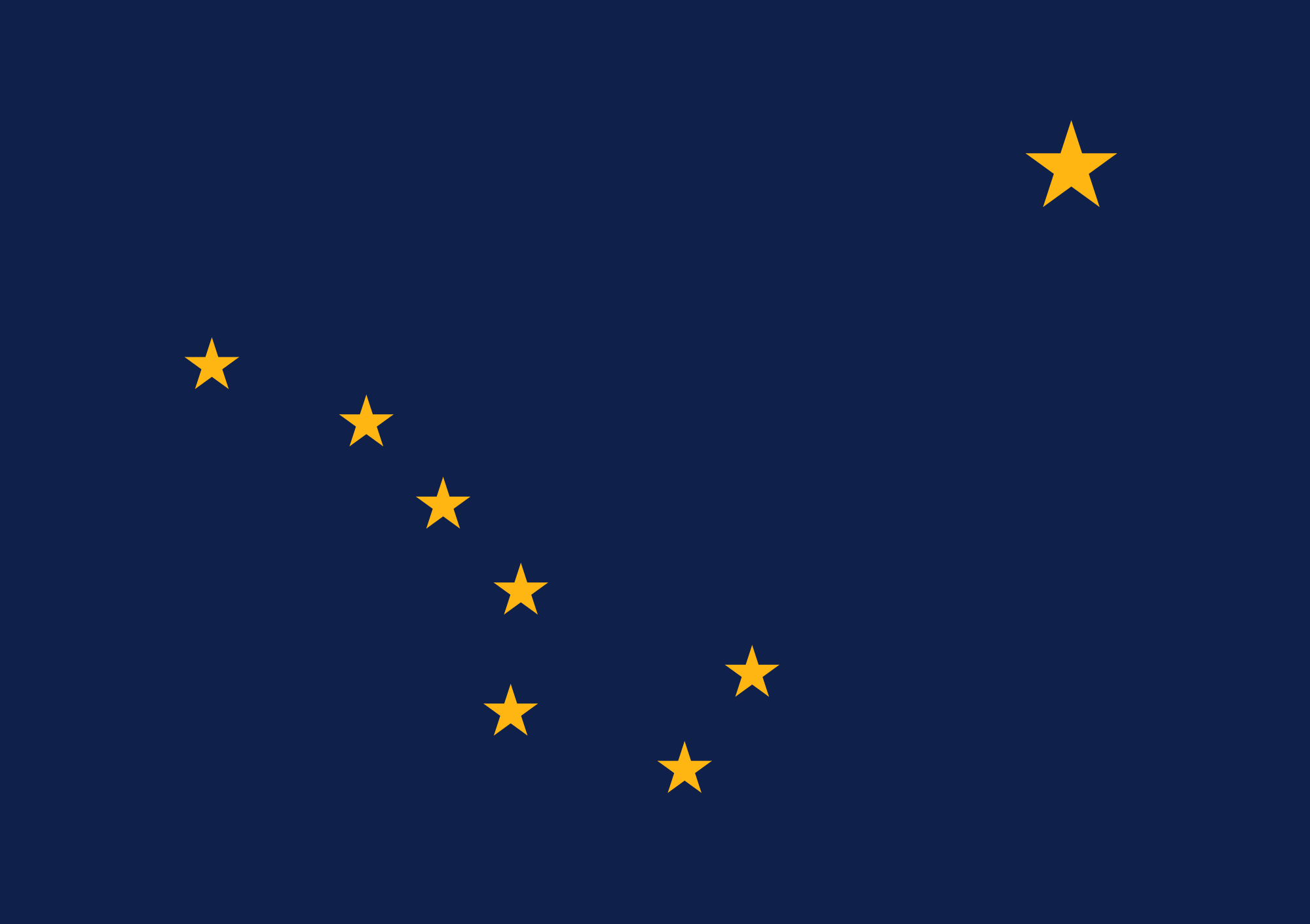 alaska clipart flag