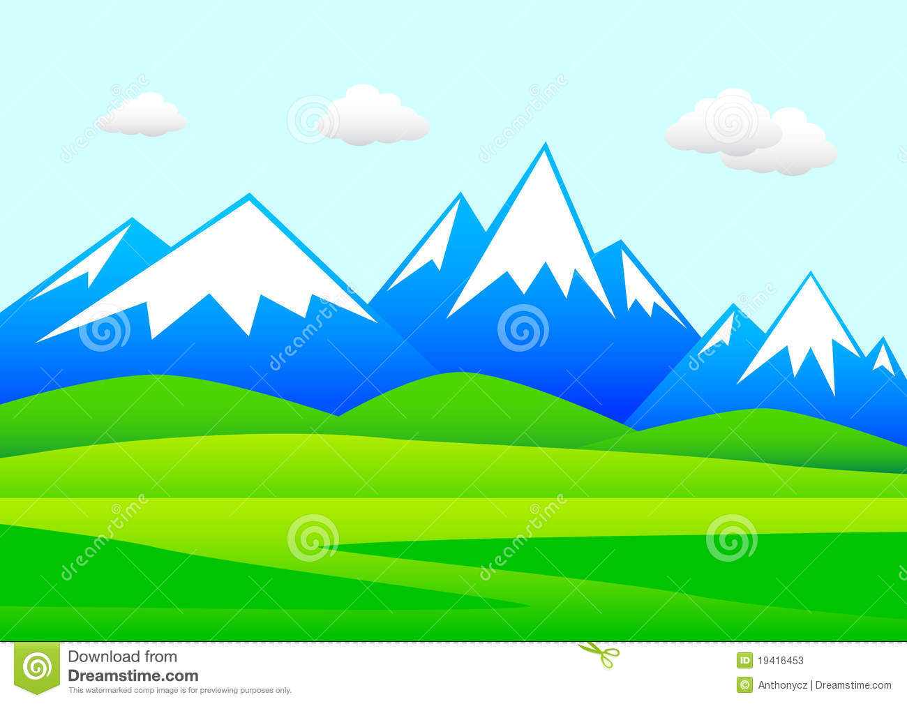 Mountain scene x free. Alaska clipart mountains