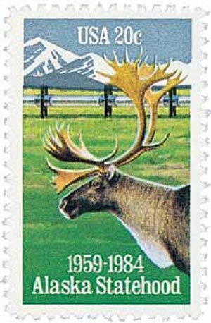 alaska clipart stamp