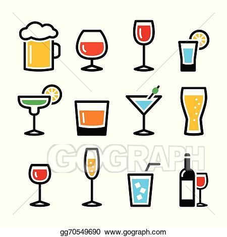 drinking clipart alcoholic beverage