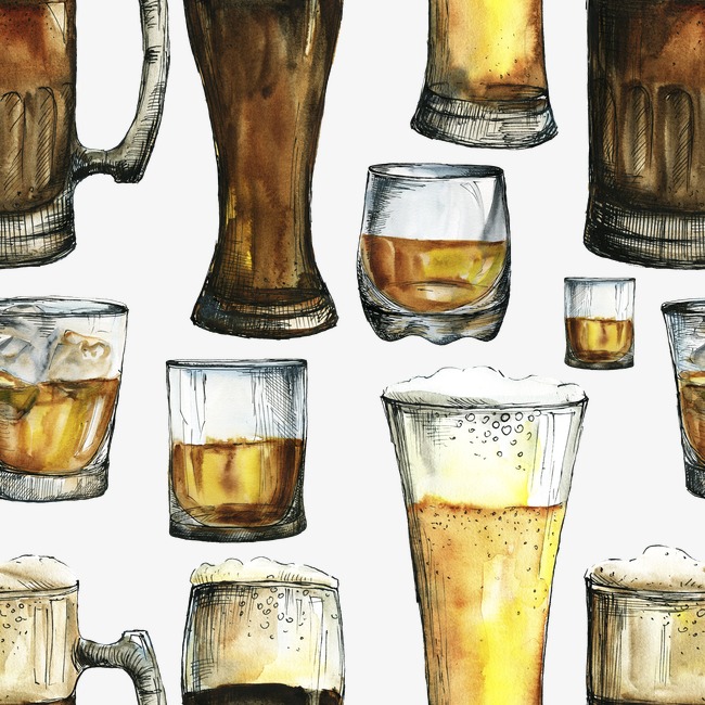 Shading mug bottle png. Alcohol clipart draft beer