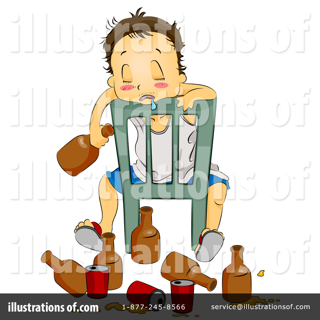 Alcohol clipart illustration. By bnp design studio