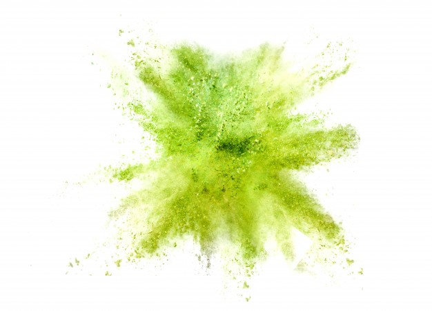 algae clipart green paint splash