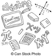  collection of images. Algebra clipart drawings