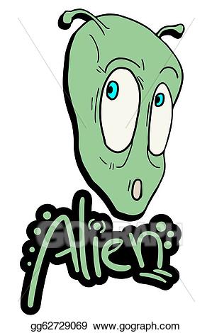 alien clipart drawing