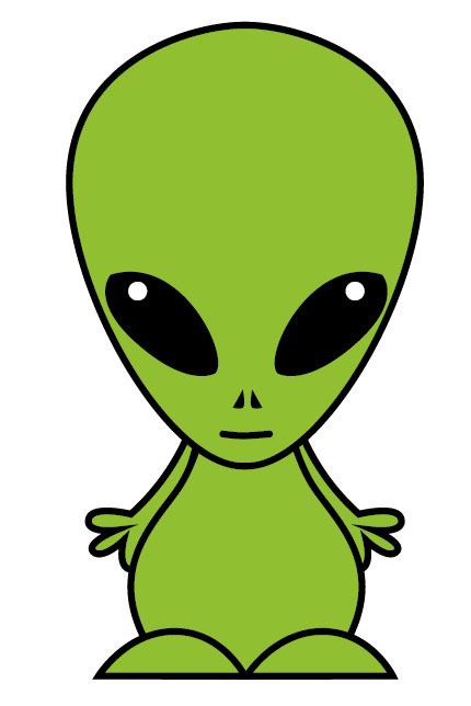 Alien clipart easy, Alien easy Transparent FREE for download on