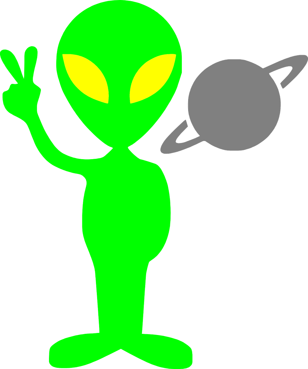alien clipart martian