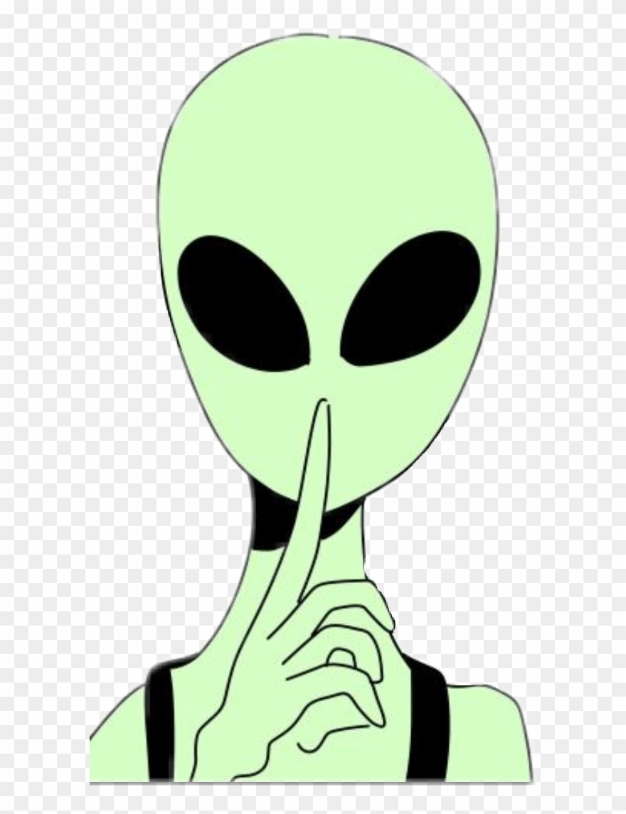 alien clipart simple